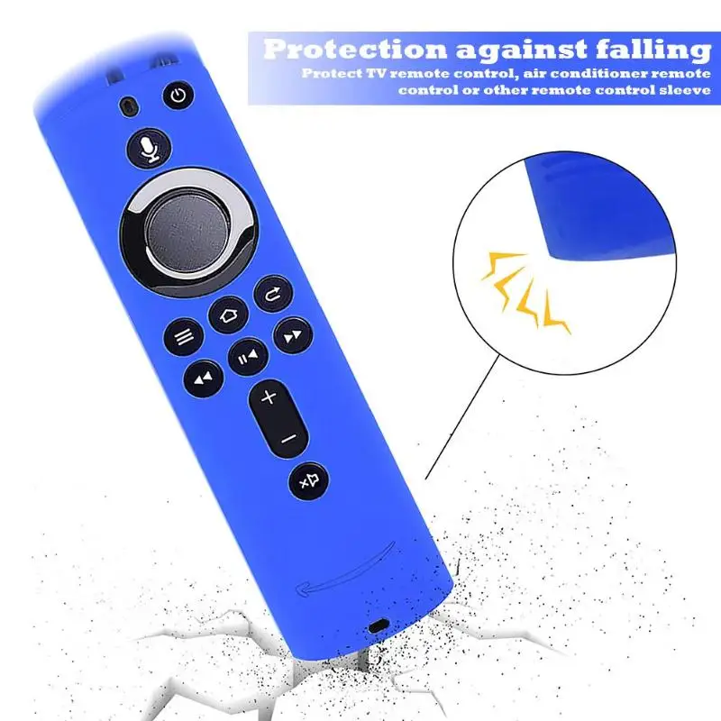 5,9 дюймов силиконовый защитный чехол для Amazon Fire tv пульт дистанционного управления Водонепроницаемый Прозрачный долговечный