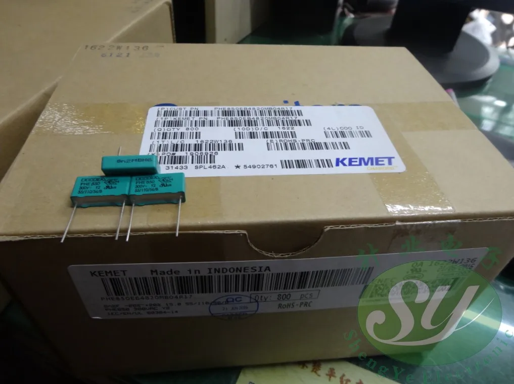 20 штук/50 шт. KEMET RIFA PHE850EB4820M 0,0082 мкФ/300vAC 8.2nf 8200pf 8n2