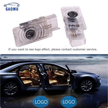 

2Pcs fit For Cadillac Car LED Door Welcome Logo Light Decoration Shadow Projector Lamp fit for Cadillac CTS SRX XTS XT5 ATS-L