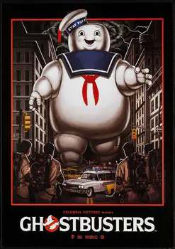 

Ghostbusters Classic Vintage Movie Silk Poster Decorative Painting 24X36Inch