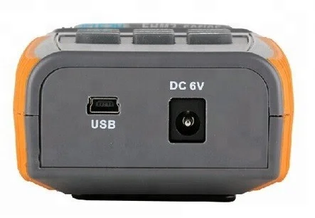 Fiber network power meter optic fiber with laser source