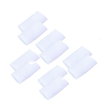

5 Pairs Toe Sleeves Toe Protectors Feet Relief Guard Hallux Valgus Straightener Toe Spreader Pedicure Foot Care Tool
