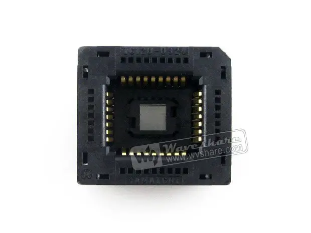 PLCC32 IC120-0324-309 PLCC Yamaichi IC тестовый разъем программирующий адаптер 1,27 мм Шаг Live-ошибка