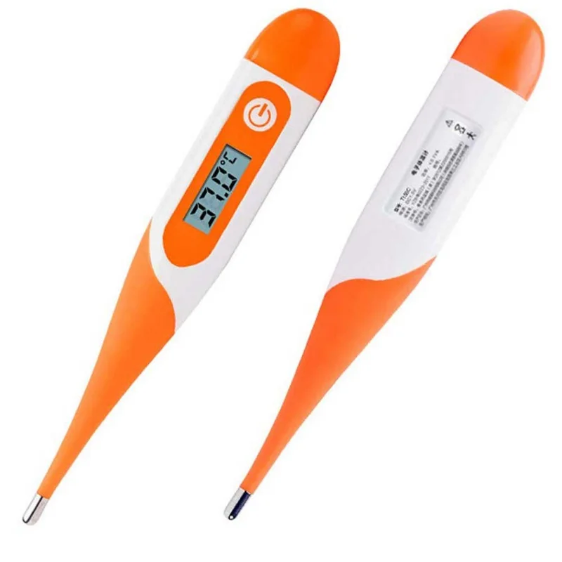 

Thermometer Soft Head Electronic LCD Baby Thermometer Kids Digital Body Temperature For Adult Fever Temperature Measuring