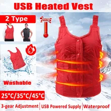 Для мужчин и женщин, для улицы, 3 скорости, термостат, USB, инфракрасный нагревательный жилет, куртка, зимняя, электрическая, термальная одежда, жилет для рыбалки, пешего туризма