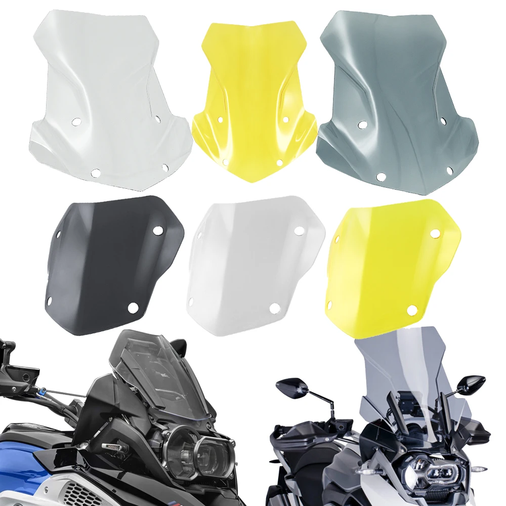 Deflettore Parabrezza Per Moto MT-07 / MT07 2021-2024 – Schermo Antivento Fumè (Color: GRAY)