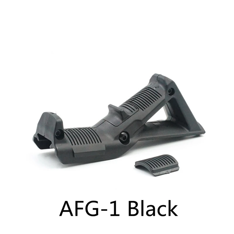 AEG Airsoft Air Guns Toy Tactical DIY Parts Nylon Front Grips RVG PTK TD AFG Paintball Accessories - Цвет: AFG-1 Black