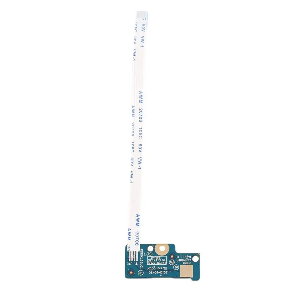 

Power Button Board with Cable for HP 15-G 749650-001 LS-A991P 455MKL32L01 Super Deals Repairing Accessories