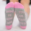 21 Styles humor words printed socks If You can read this Bring Me a Glass of Wine Cotton casual socks unisex socks free shipping ► Photo 3/6