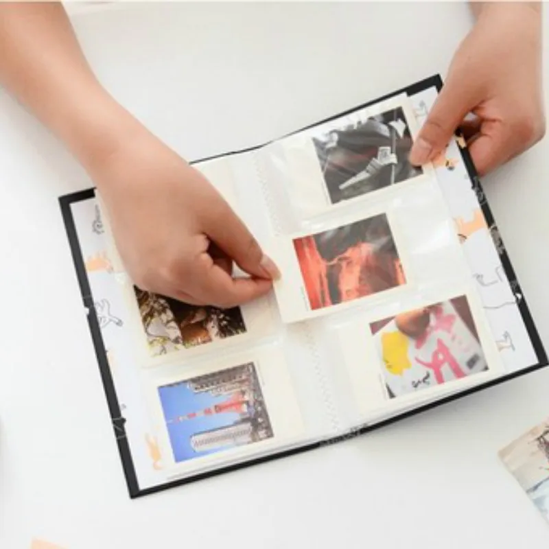Творческий Стандартный 3 дюймовый Фотоальбом Polaroid книга для хранения фотографий