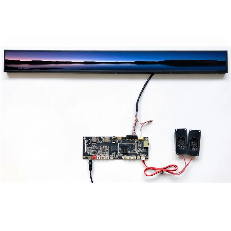 

23.1inch Stretched Bar LCD Panel S231AJ1-LE1 1920*158 500 cd/m² support RJ45 Wifi Android System