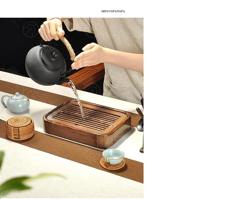 Доска Puer De Te Chino Bandeja Китай высокий вассоио да портата Dienblad набор деревянная подставка под порцию кунг-фу китайский чайный поднос