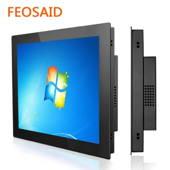 

Feosaid 10.4 inch resistive touch screen industrial embedded frame touch computer 10 "Intel Core I3 I5 J1800 J1900 all-in-one PC