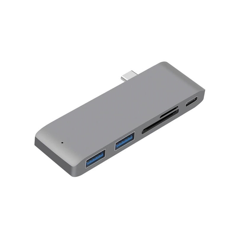 HOT-5 in 1 Type C Usb Hub Adapter Card Reader/Usb 3.0/Type-C Charging Hub Converter for Samsung Galaxy S9 Huawei P20 Mate 20 Pro