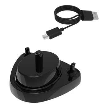 

For Braun Oral B Toothbrush Replacement Charger Power Supply Inductive Charging Holder Model 3757 USB Cable Black