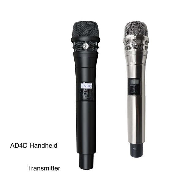 Microfone portátil de leikozic para acessórios microfone do transmissor 645 695mhz de ad4d microfono