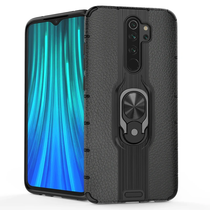 

Xiaomi Redmi Note 8 Pro Case Shockproof Phone Case For Redmi Note 8 Pro Soft Silicon + Hard PC Armor Heavy Protective Back Cover