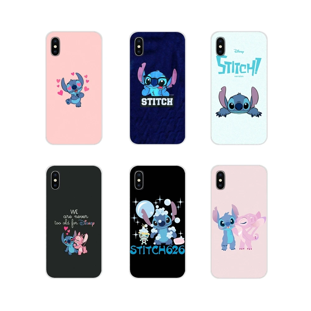 

For Samsung Galaxy J1 J2 J3 J4 J5 J6 J7 J8 Plus 2018 Prime 2015 2016 2017 Lilo & Stitch cute cartoon Silicone Phone Shell Covers