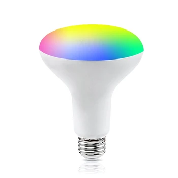

Smart LED Bulb Chandelier 9W, Home Candle Light WiFi Control Color Changing Light, for Alexa and Google Home Compatible