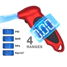 Цифровой измеритель давления в шинах 0-150 PSI ЖК-дисплей подсветки манометр барометры тестер для автомобиля Грузовой автомобиль, мотоцикл, велосипед