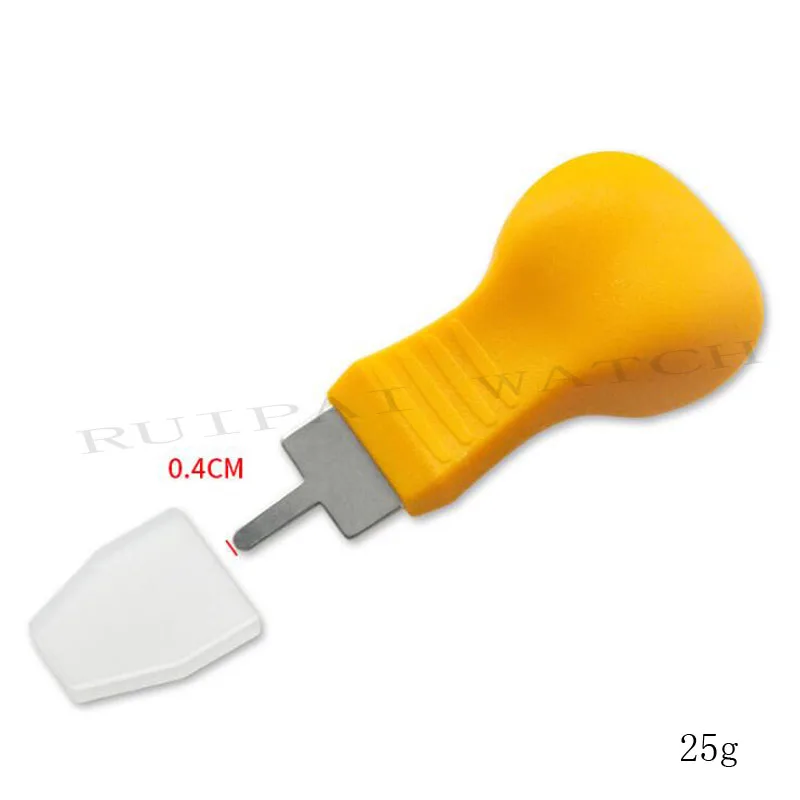 orange 0.4mm Для задней крышки часов чехол открывалка для снятия батареи портативный инструмент для ремонта часов комплект - Цвет: orange 0.4mm