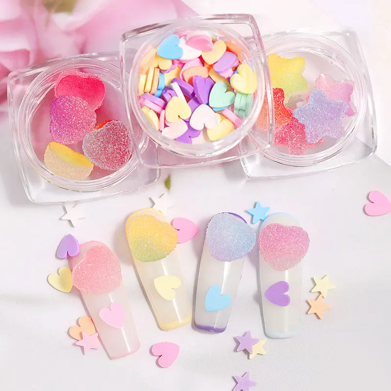 10pcs-3D-Heart-Star-Nail-Art-Decorations-Gradient-Colorful-Soft-Fudge-Designs-Sweet-Candy-DIY-Accessories (2)