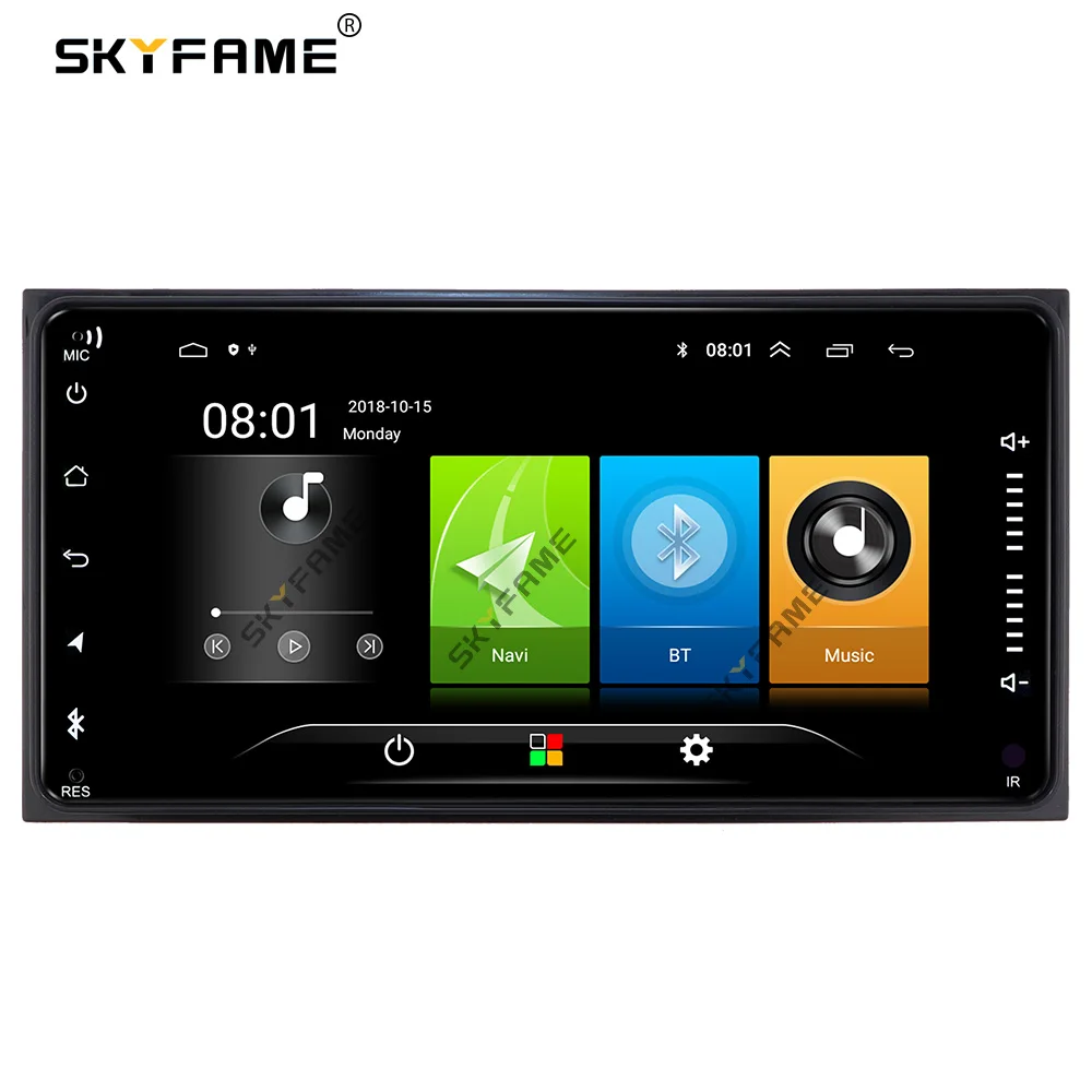 

SKYFAME Android Car Stereo Receiver Radio Multimedia Player Navigation For Toyota Terios Corolla Camry Prado Autoradio