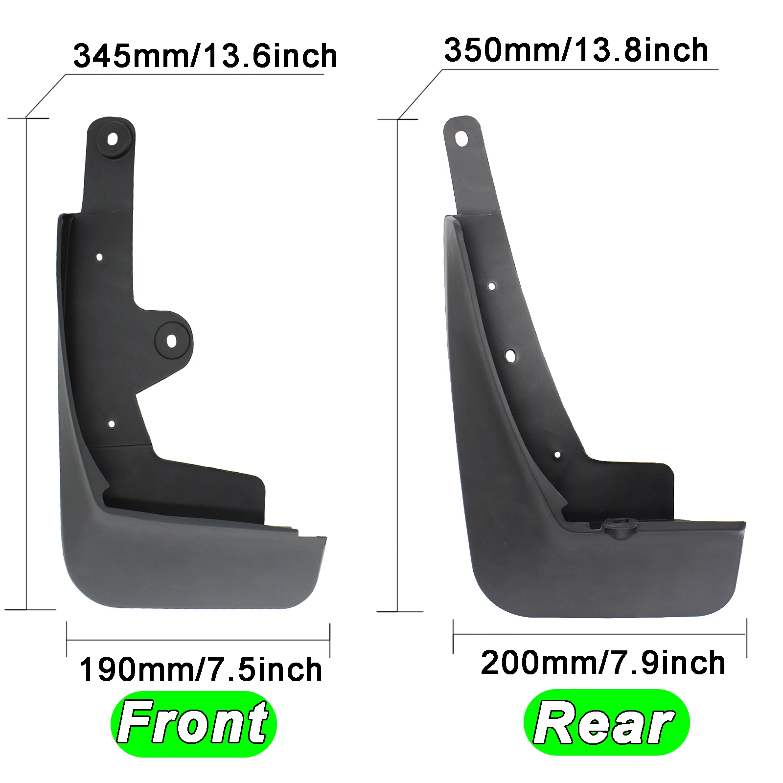 Matte Protection Car Mud Flaps, Mudflaps, Splash