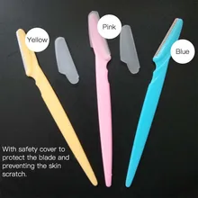 Eyebrow trimmer Eyebrow trimmer Mini shaving knife Eyebrow shaving set Three color optional simple eyebrow trimmer Eyebrow trimmer Eyebrow trimmer Mini shaving knife Eyebrow shaving set Three color optional simple eyebrow trimmer