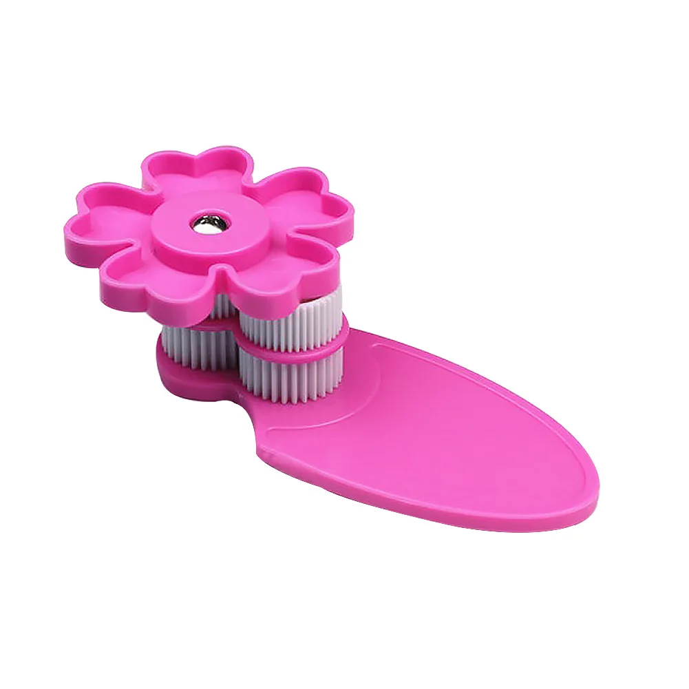 ABS Screw Fixed Quilling Tool Flower Art Curved Lightweight Portable Candy Color Wave Shape Hand-operated Paper Slip Rustproof