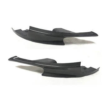 

1 Set Free Shipping Carbon Fiber Front Lip Corner Kits For BMW M3 E90 E92 06'-12' Cars