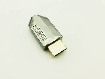 

Silver VGA Virtual Display Emulator Adapter HDMI Dummy Plug Headless Lock Plate 1920x1080 4K LED For Video Card Mining BTC Miner