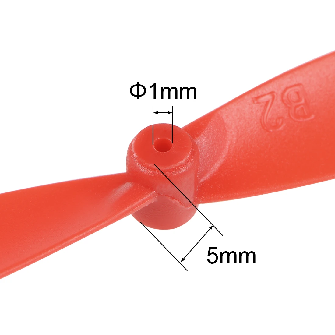 Emballage du lot de 16 hélices RC 55mm CW CCW pour drone Walkera QR coccinelle.