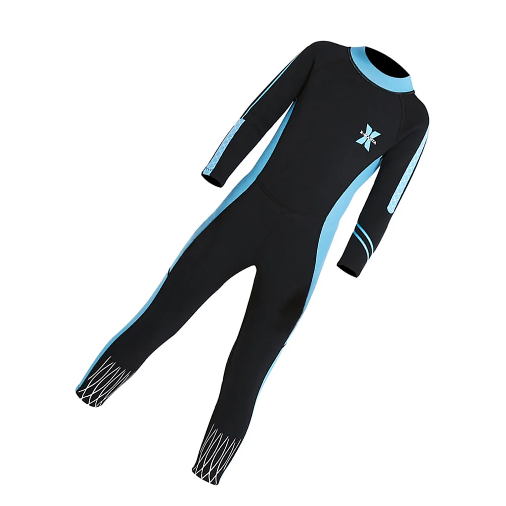2.5MM Neoprene Wetsuits Kids Swimwears Diving Suits Long Sleeves One Pieces Full Body Wetsuit Surfing Swimwear Diving Suits 