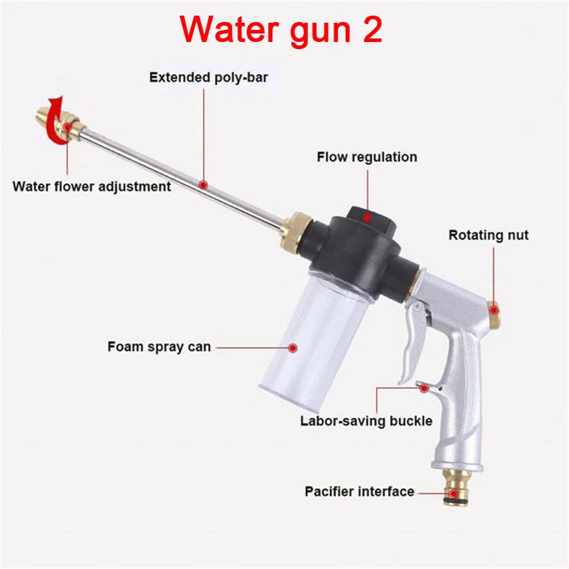 New Watering Hose Expandable Magic Hose Garden Irrigation Hose Pipe With Spray W