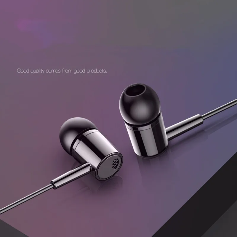 

1pcs Earphone for Android for Computer Optional 3.5MM Universal In-ear Wired Earphone with Mic Earbuds Headset for IPhone