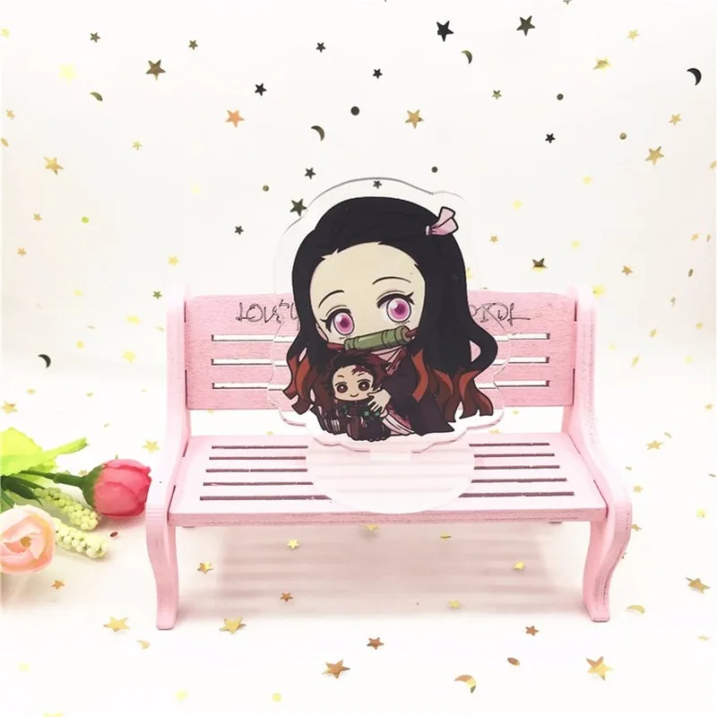 Аниме Demon Slayer Kimetsu no Yaiba брелок Tanjirou Nezuko Tomioka Giyuu Kibutsuji Muzan Tsuyuri Kanawo акриловый милый брелок для ключей