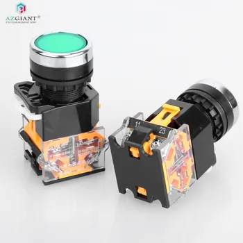 

PD014 Defu original round start button 668B switch for horizontal key cut machine accessories locksmith tool