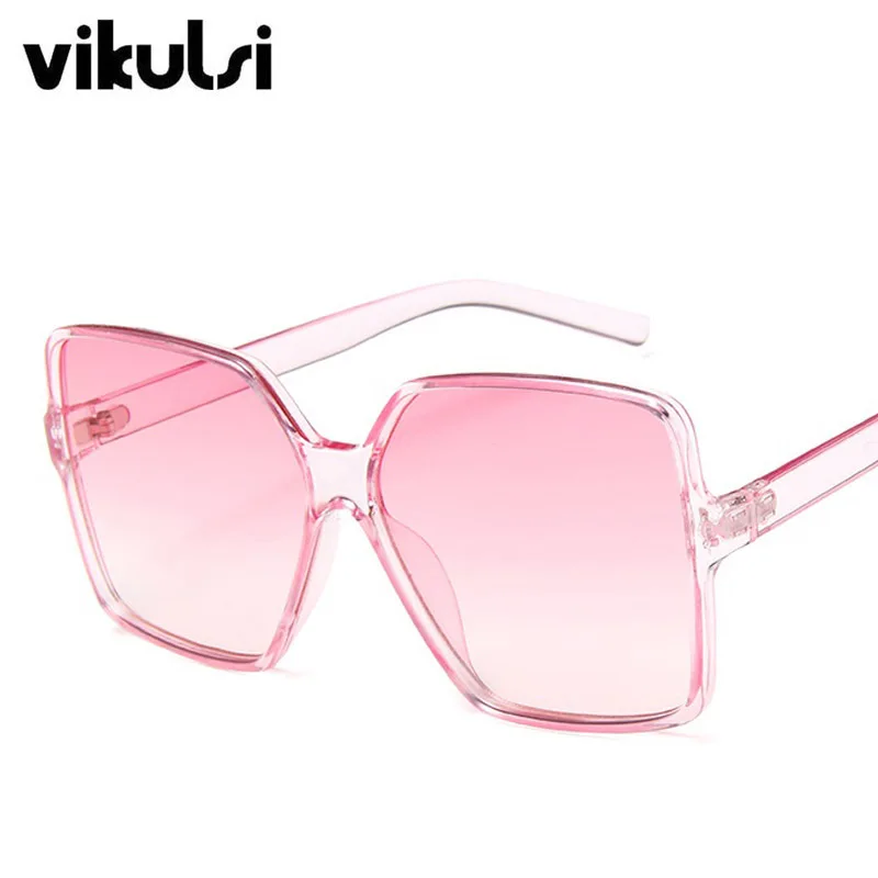 Ретро Модные Квадратные Солнцезащитные очки женские фирменные дизайнерские солнцезащитные очки «кошачий глаз» Для женщин Gradies Shades Популярные черные очки в леопардовой оправе - Цвет линз: E229 pink  pink