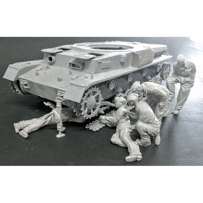 Фигурка из смолы 1/35 старинный Экипаж включает 5 человек (без машины) модель