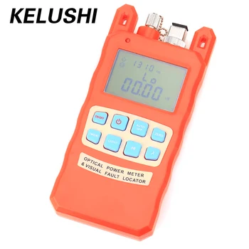 

Optical Power Meter and Visual Fault Locator All-in-one machine 1mW/10mW/20mW/30mW -70 to +10 dbm with SC and FC Connector