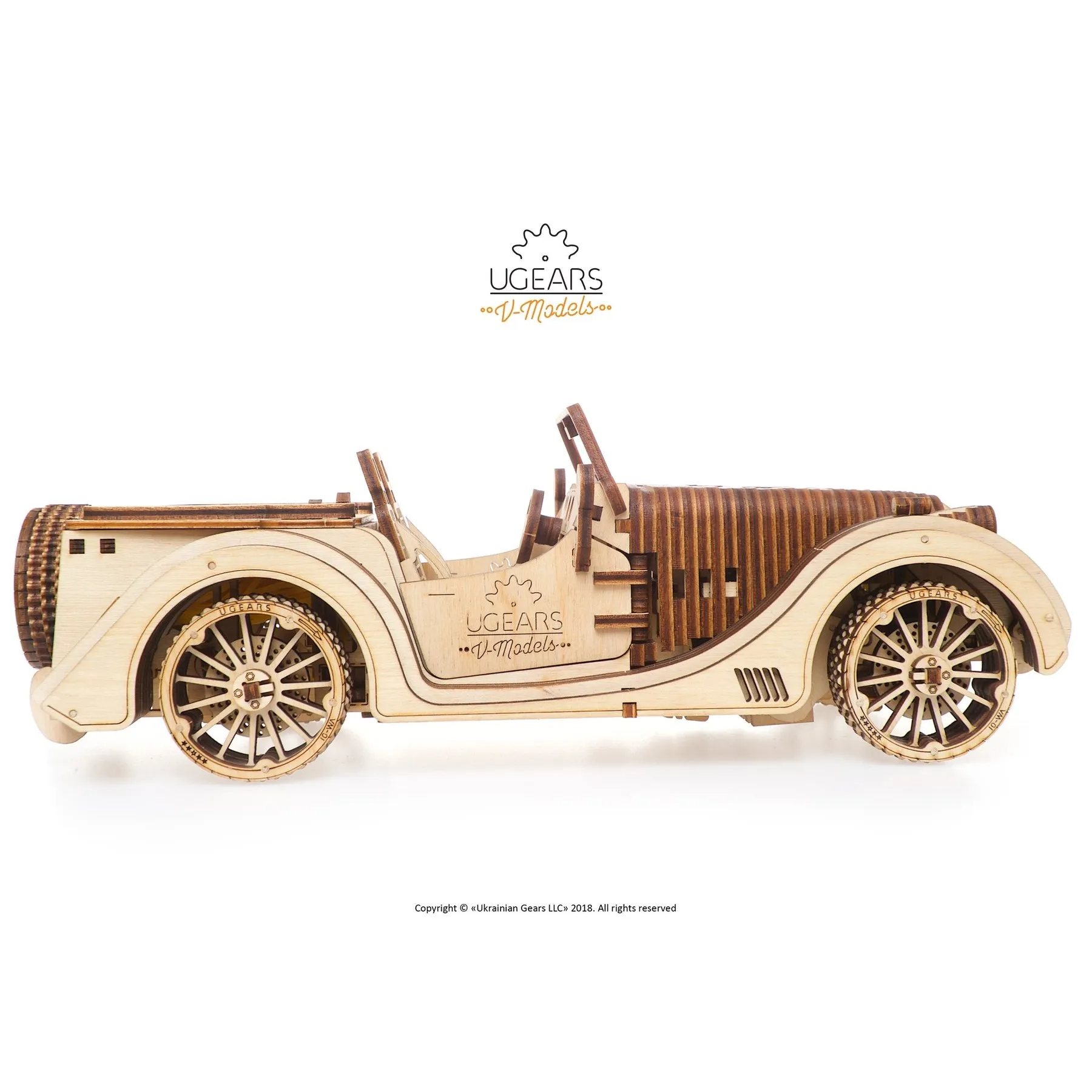Сборная модель Родстер VM-01 UGEARS