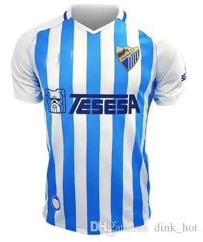 19 20 новые футбольные майки Малага CF third Out pink home MALAGA ONTIVEROS 17 GONZALEZ 8 KEKO ANOR, Футбольная Футболка - Цвет: shirt