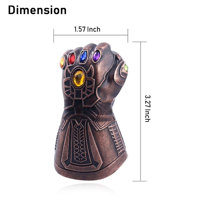 Thanos перчатка с крагами открывалка для бутылок пива Фильм Мстители эндигра инструмент для удаления для бара Бесконечность гаунтлет брелок мужские ювелирные изделия Новинка