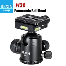 

BEXIN H36 Tripod Ball Head 360 Rotating Panoramic Ball head for Tripod Monopod Slider DSLR