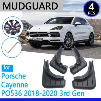 

Mudguards for Porsche Cayenne PO536 2018 2019 2020 Car Accessories Mudflap Fender Auto Replacement Parts
