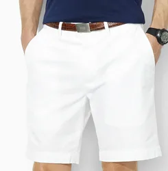Short d'été décontracté pour Homme, vêtement de ville, pantalon court, grande taille, petit poney, Ralp, 100% 