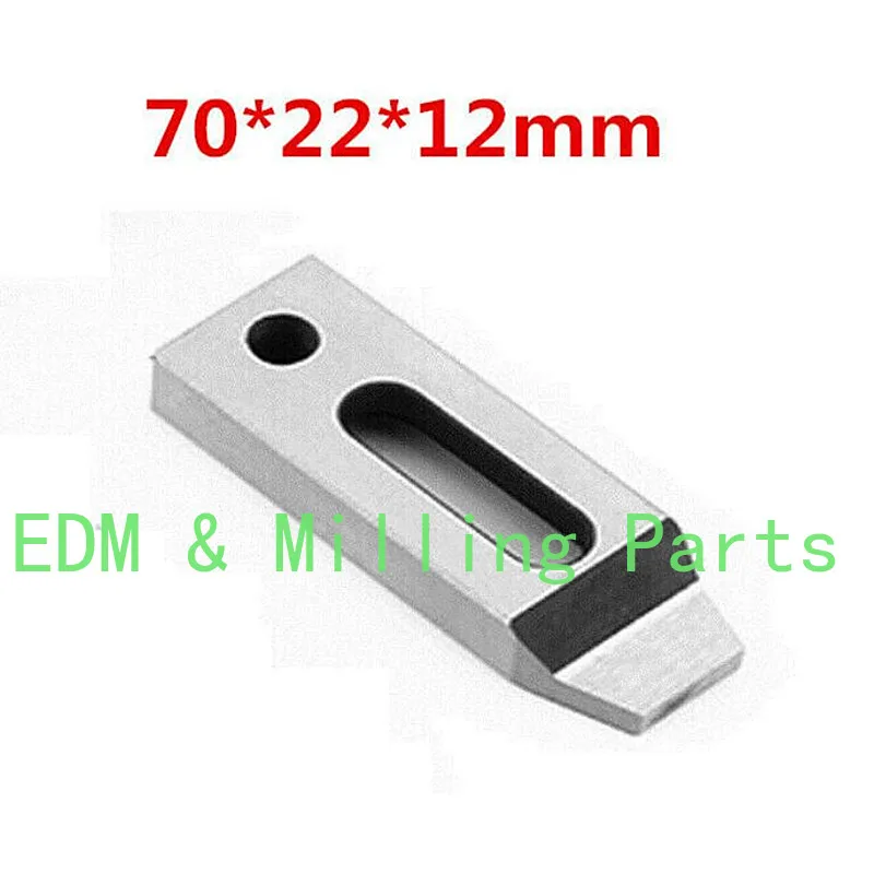 

SUS440 CNC Wire EDM Machine Stainless Jig Holder For Clamping PFB 70 x 22 x 12mm M8 Screw