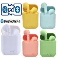 I7 Mini-2 TWS bezprzewodowy zestaw słuchawkowy Bluetooth 5.0 Matte słuchawki douszne zestaw słuchawkowy bezprzewodowe słuchawki słuchawki dla xiaomi iphone