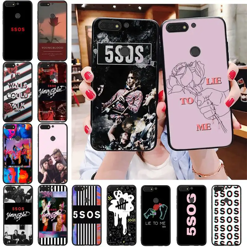 Чехол для телефона Babaite 5Sos band YOUNGBLOOD 5 секунд лета чехол Huawei Honor 8X 9 10 20 Lite 7A 7C 10i 9X play 8C